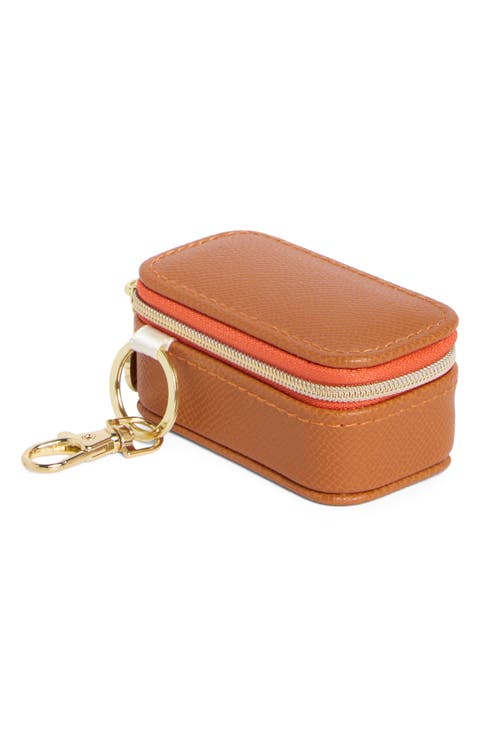 Mini Travel Jewelry Case Key Chain