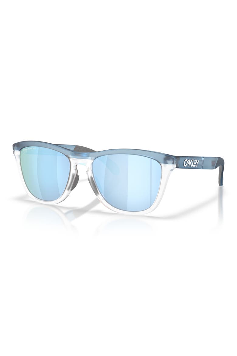 Gender Inclusive Frogskins Range XL 58mm Polarized Round Sunglasses, Alternate, color, MATTE STONEWASH / PRIZM
