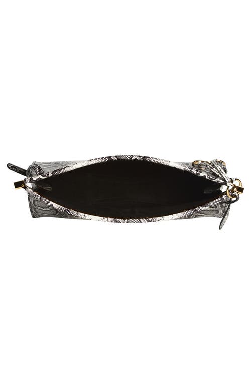 Alaïa Medium Le Click Genuine Snakeskin East/west Shoulder Bag In Multi