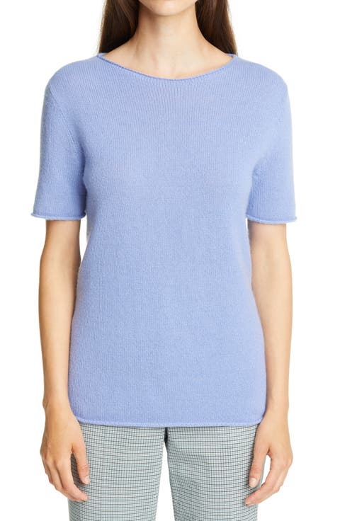 Tolleree Short Sleeve Cashmere Sweater