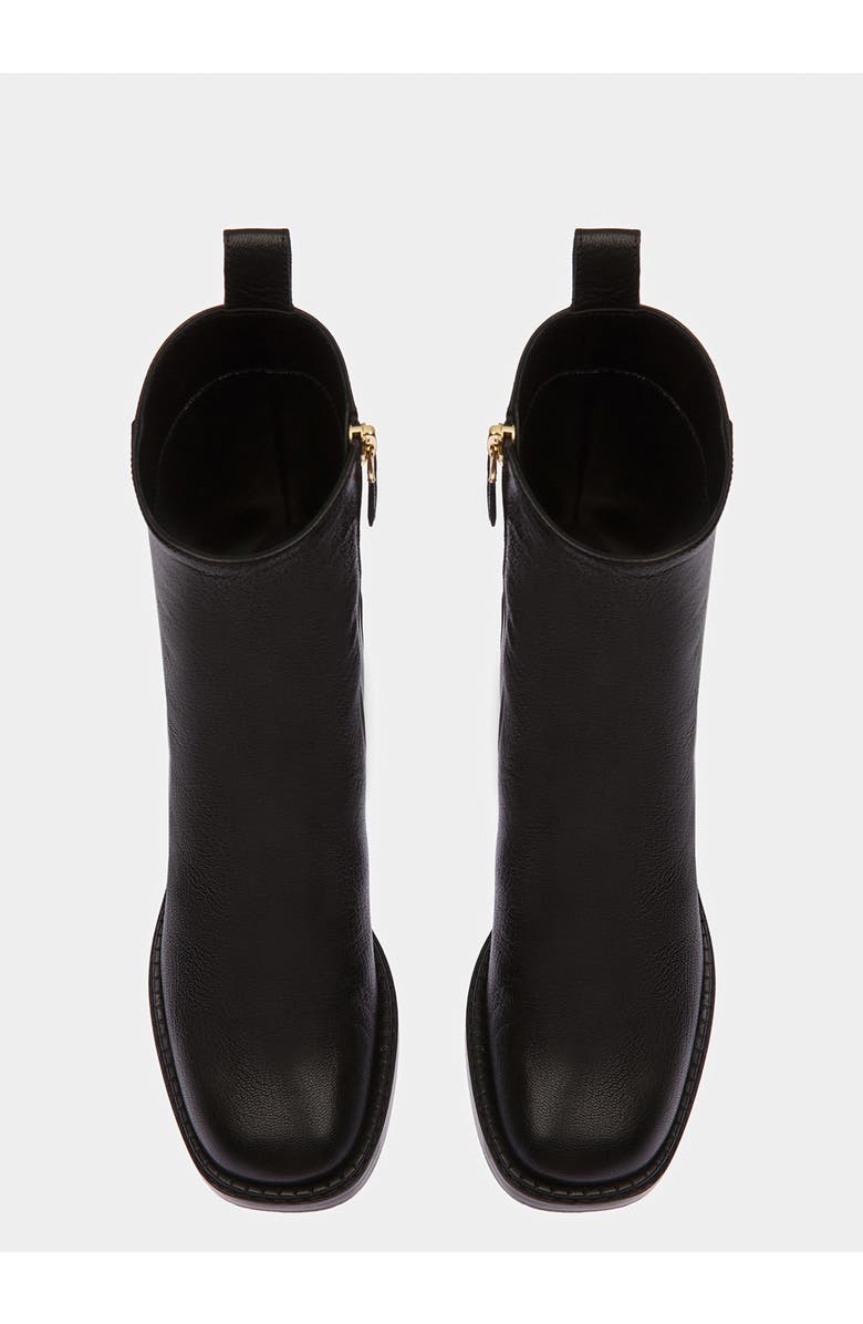 Bally Austine Leather Boots, Alternate, color, Black