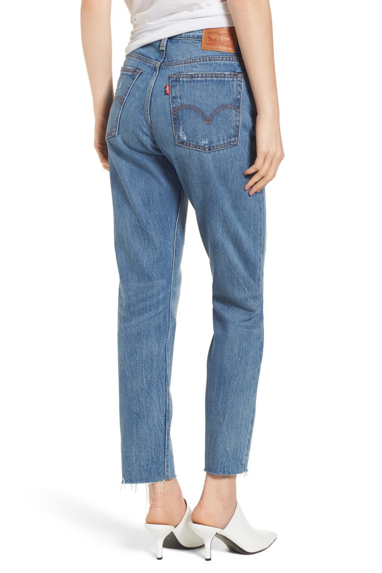 Levi's® Wedgie High Waist Crop Jeans, Alternate, color, PARTNER IN CRIME