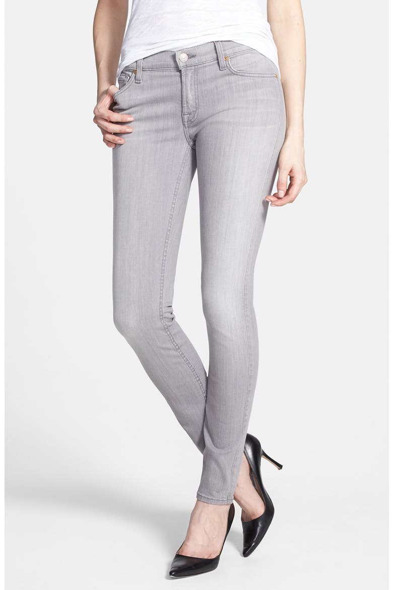7 For All Mankind® 'The Skinny' Stretch Jeans, Main, color, SPRING GREY