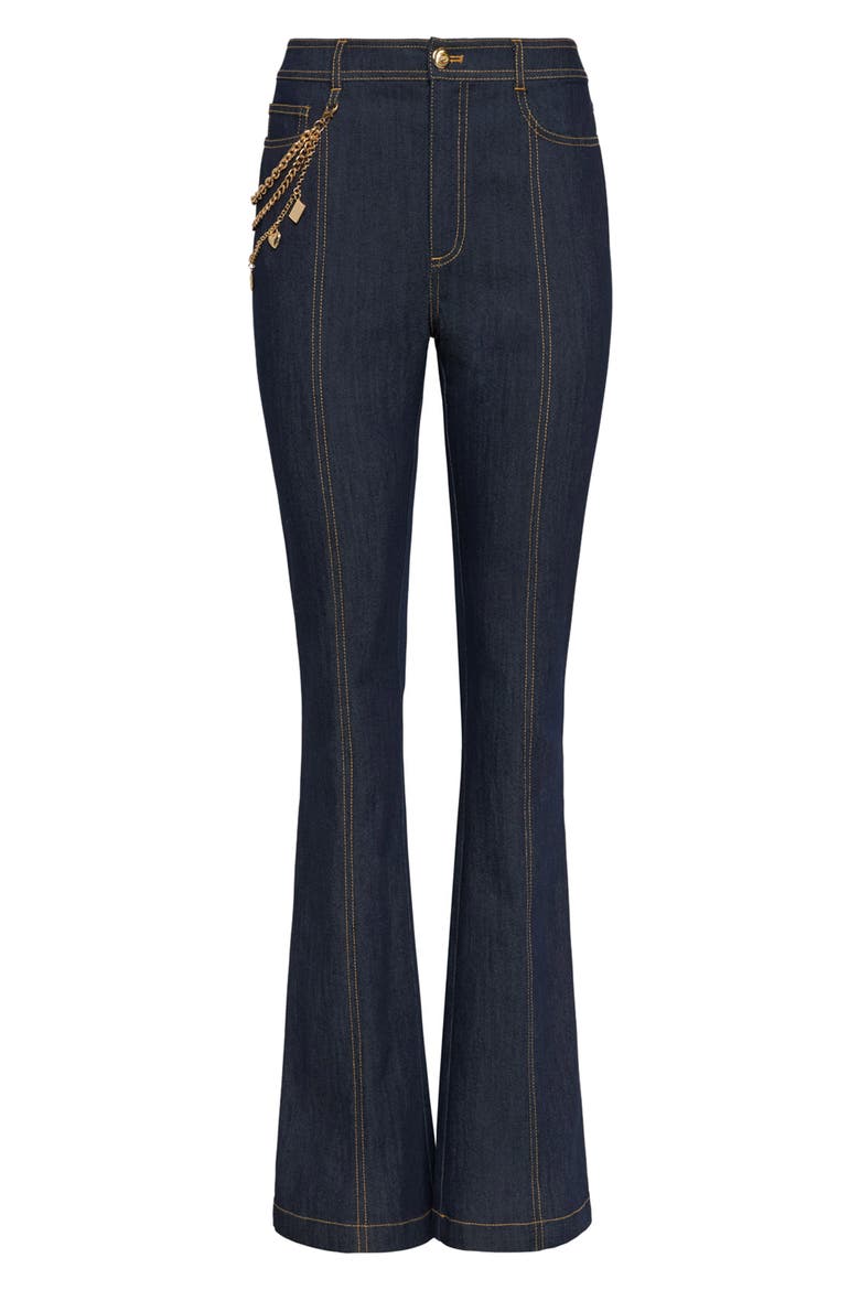 Love Token Shailene Flare Jeans, Alternate, color, INDIGO