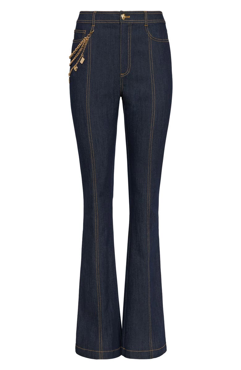 Cinq à Sept Love Token Shailene Flare Jeans, Alternate, color, Indigo