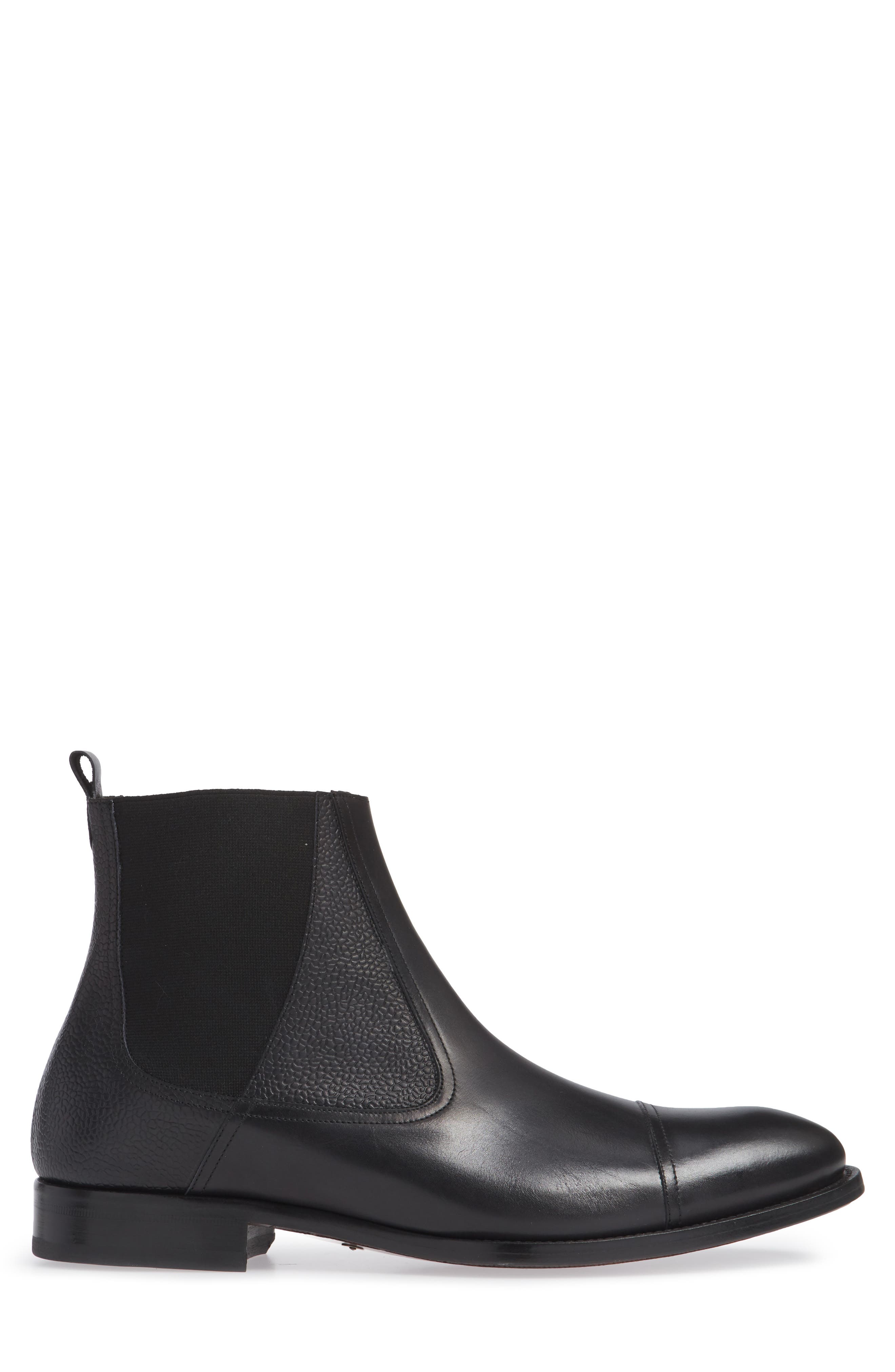 Mezlan Higgins Cap Toe Chelsea Boot, Alternate, color, 