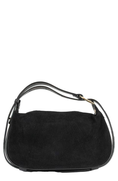 Lana Suede Shoulder Bag