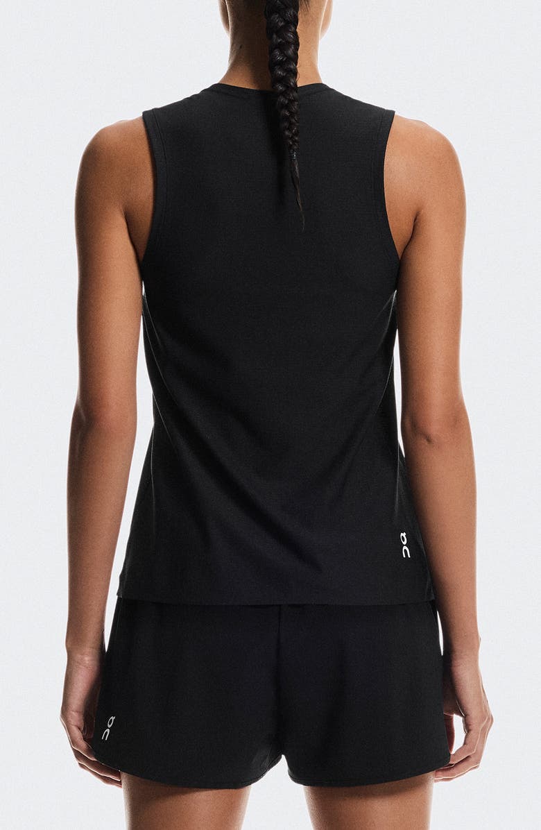 On Court Performance Tennis Tank, Alternate, color, Black