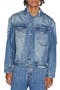 Oh G Ekstatik Ripped Denim Jacket