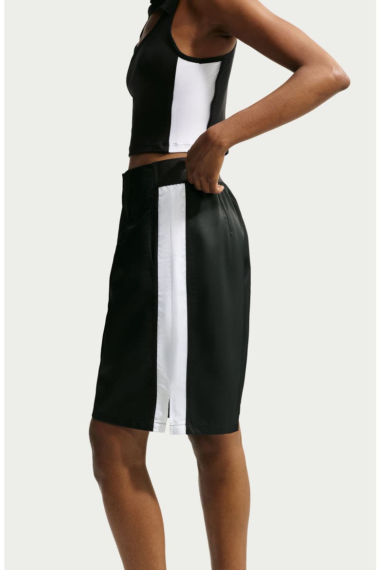 Naomi Osaka Mid Rise Shorts, Alternate, color, 010 BLACK/ BLACK