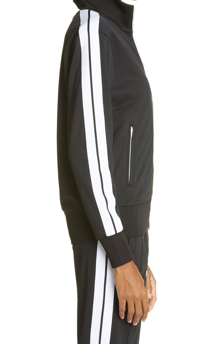 Palm Angels Classic Logo Stripe Track Jacket, Alternate, color,