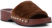 Seychelles Windswell Faux Fur Slide Sandal