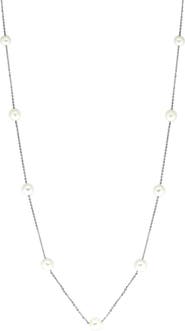 EFFY Sterling Silver & 6-7mm Cultured Freshwater Pearl Necklace
