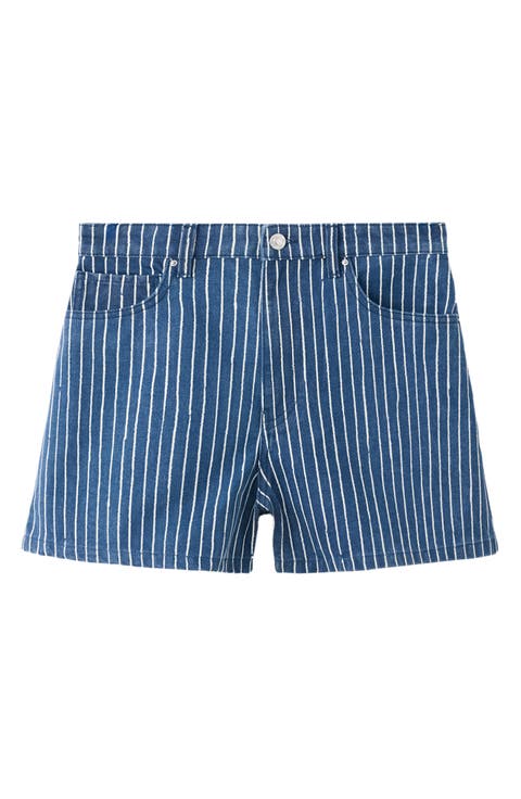 High Waist Denim Shorts