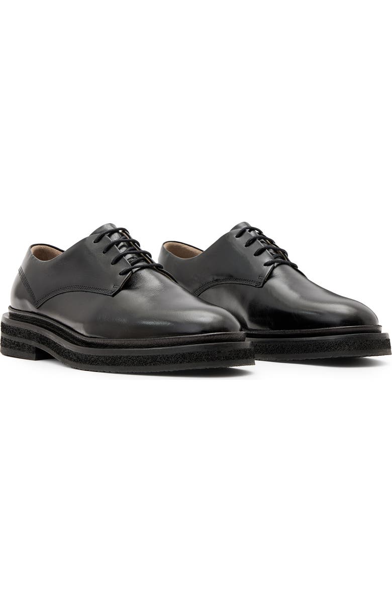 AllSaints Escher Plain Toe Derby, Main, color,