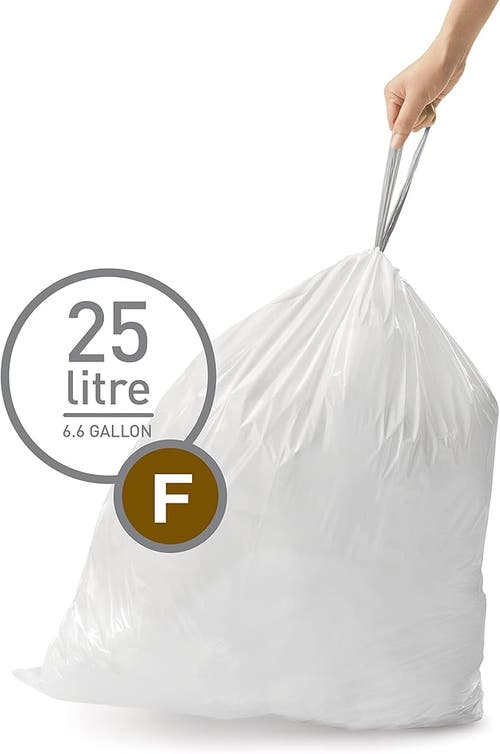 Simplehuman Code F Custom Fit Liners With Quick Dispense Packs