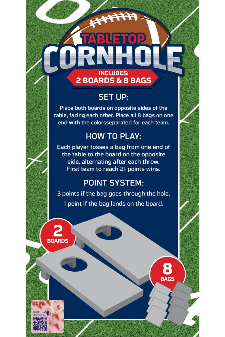 Iowa Hawkeyes NCAA Tabletop Cornhole, Alternate, color, Multicolor