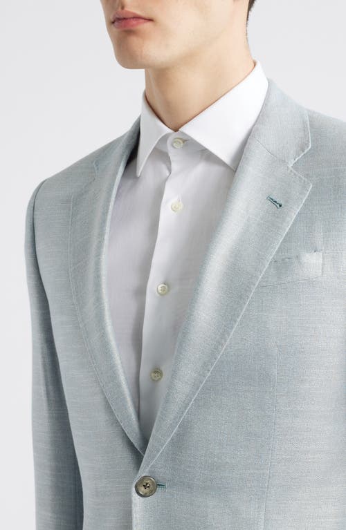 Emporio Armani Viscose Sharkskin Sport Coat