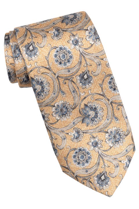 Niccolò - Printed Silk Tie for Men