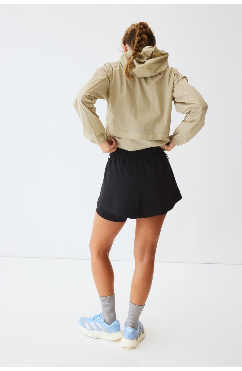 H&M Regular-fit running shorts with drymove, Alternate, color, Black