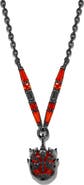 Girls Crew Star Wars Darth Maul Pendant Necklace