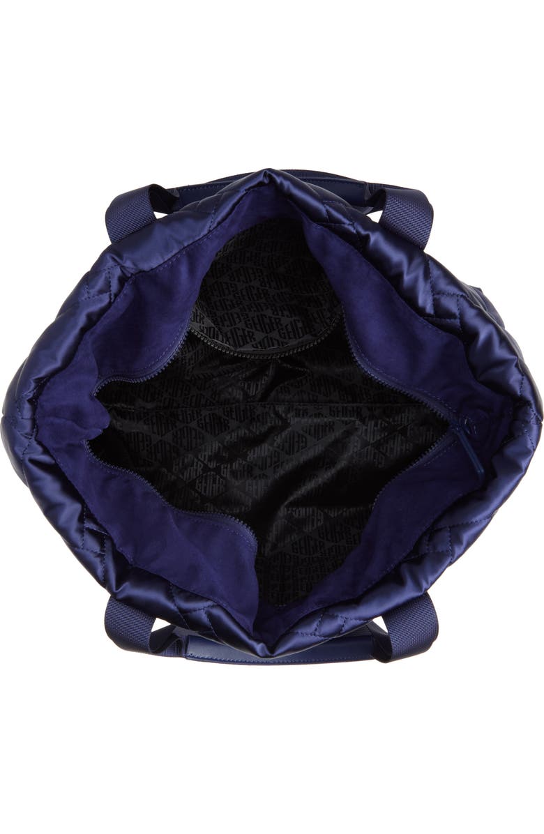 Kurt Geiger London Recycled Polyester Quilted Shopper Bag, Alternate, color,