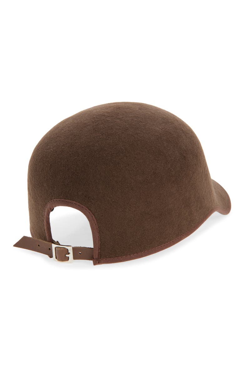 Casquette Wool Baseball Cap, Alternate, color, CAFE