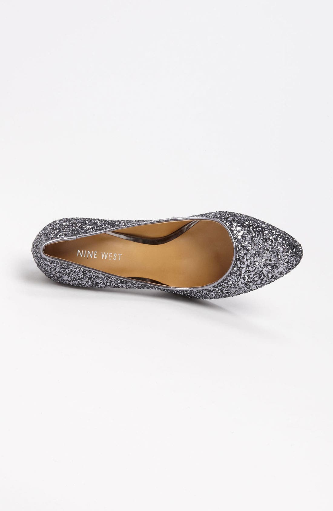 'Rocha' Pump, Alternate, color, GUNMETAL GLITTER