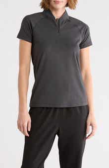 Swannies Quinn Half Zip Knit Polo