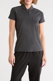 Swannies Quinn Half Zip Knit Polo