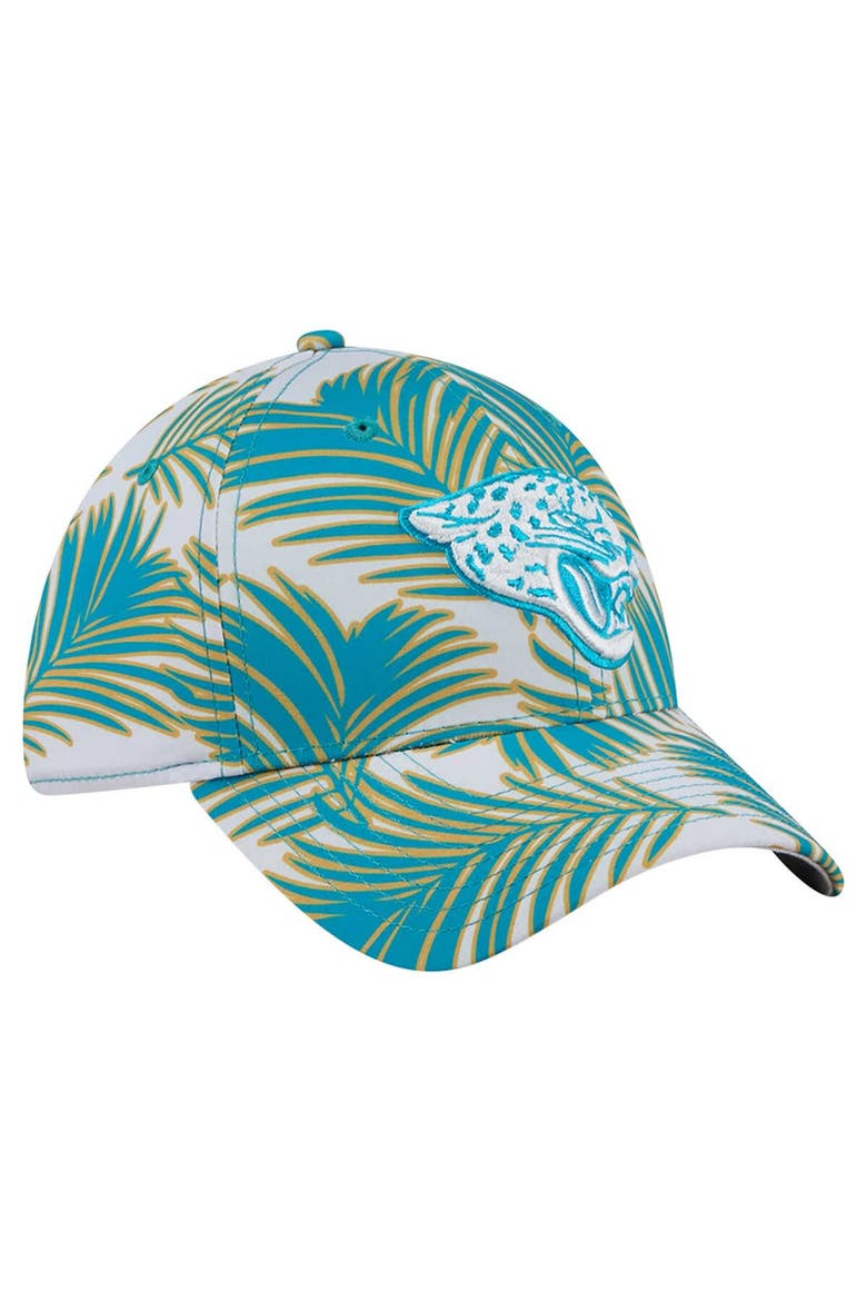 Men's New Era Gray Jacksonville Jaguars Palms 39THIRTY Flex Hat, Alternate, color, Gray
