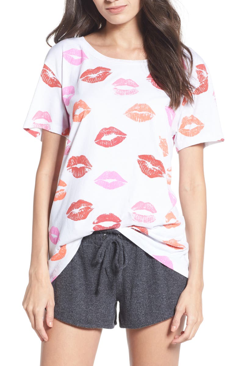 Chaser Kisses Tee, Main, color, 