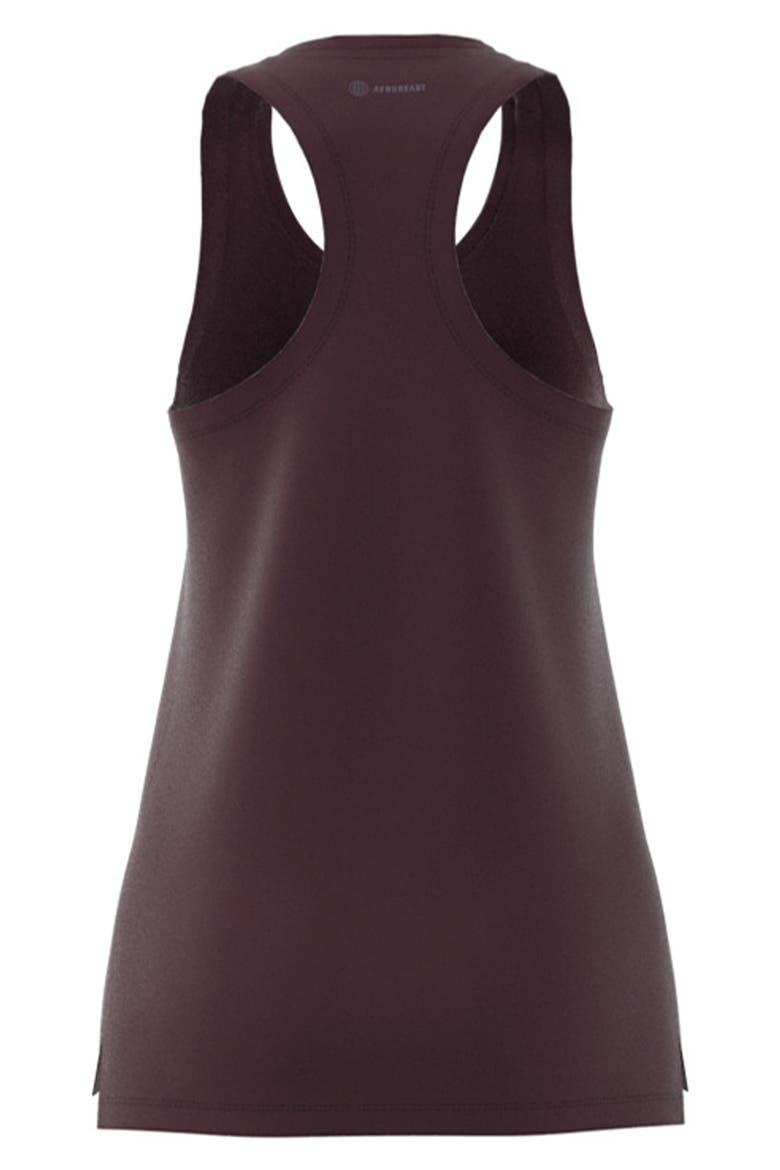 AEROREADY Designed 2 Move Tank Top, Alternate, color, SHADOW MAROON/ WHITE
