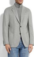 ZEGNA Oasi Cashmere Sport Coat with Detachable Bib