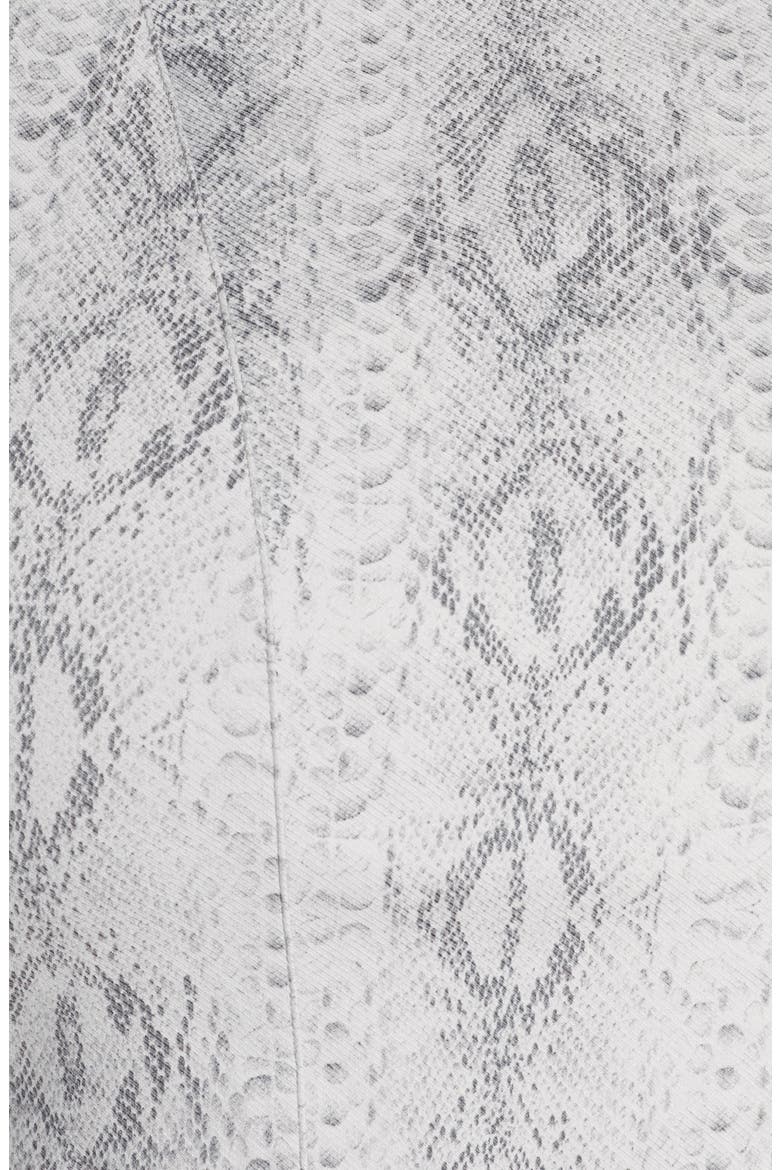 Animal Print Moto Jacket, Alternate, color, GREY COMBO
