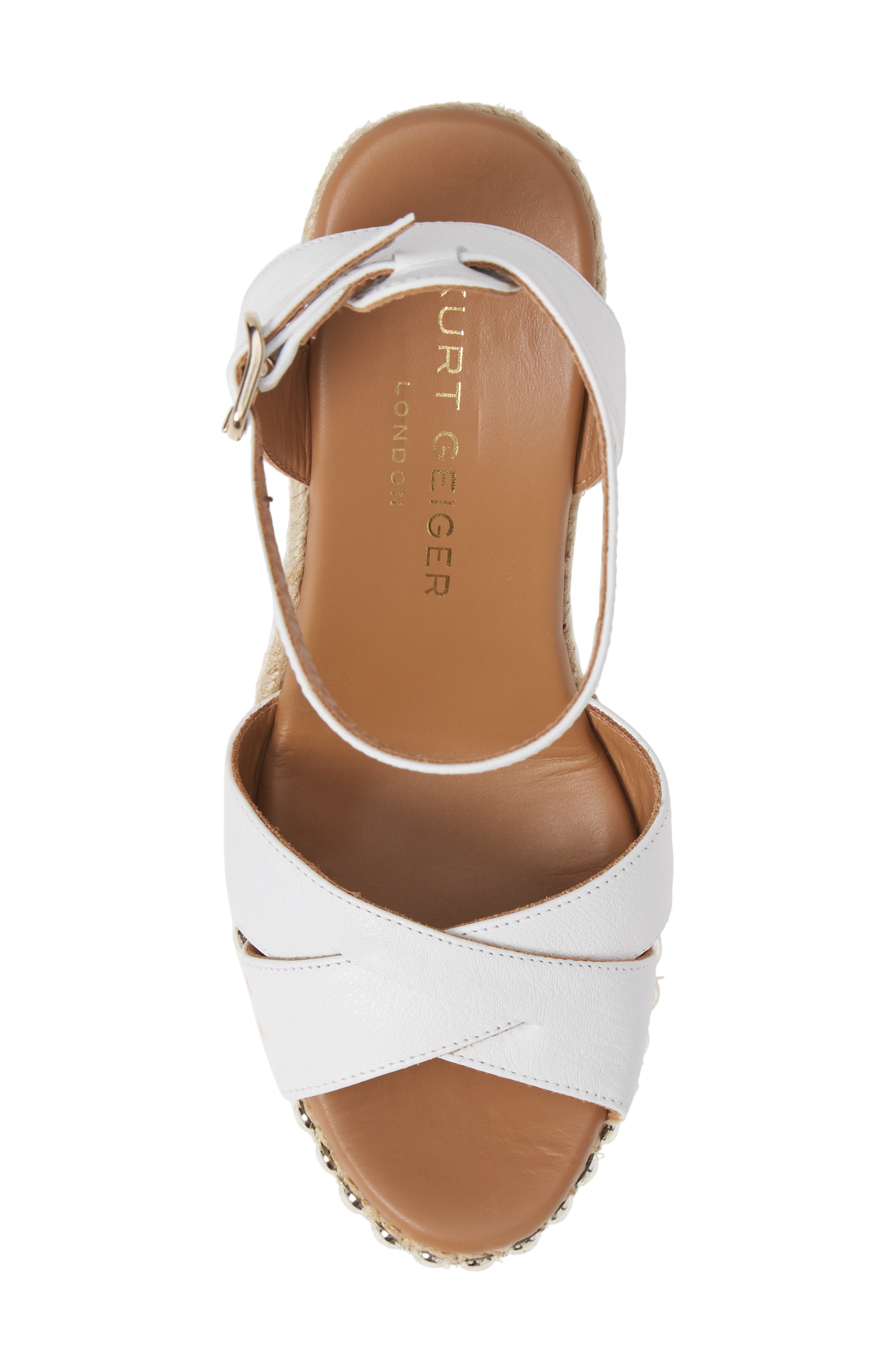 Kurt Geiger London Amelia Ankle Strap Wedge, Alternate, color, 