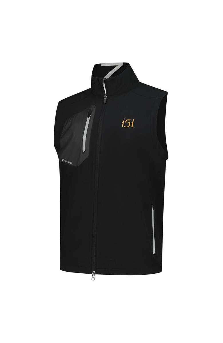 Zero Restriction Men's Zero Restriction  Black 151st Kentucky Derby Z700 Full-Zip Vest, Alternate, color, Black