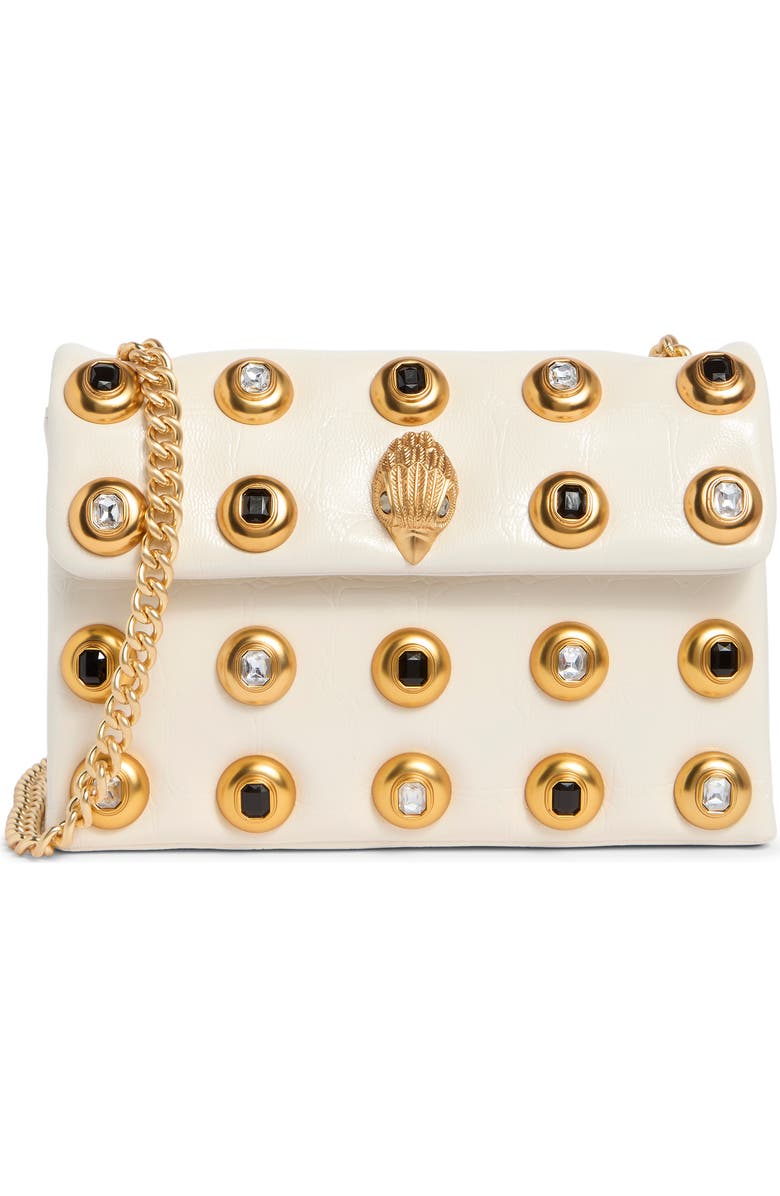 Kurt Geiger London Medium Kensington Crossbody Bag, Main, color, Bone