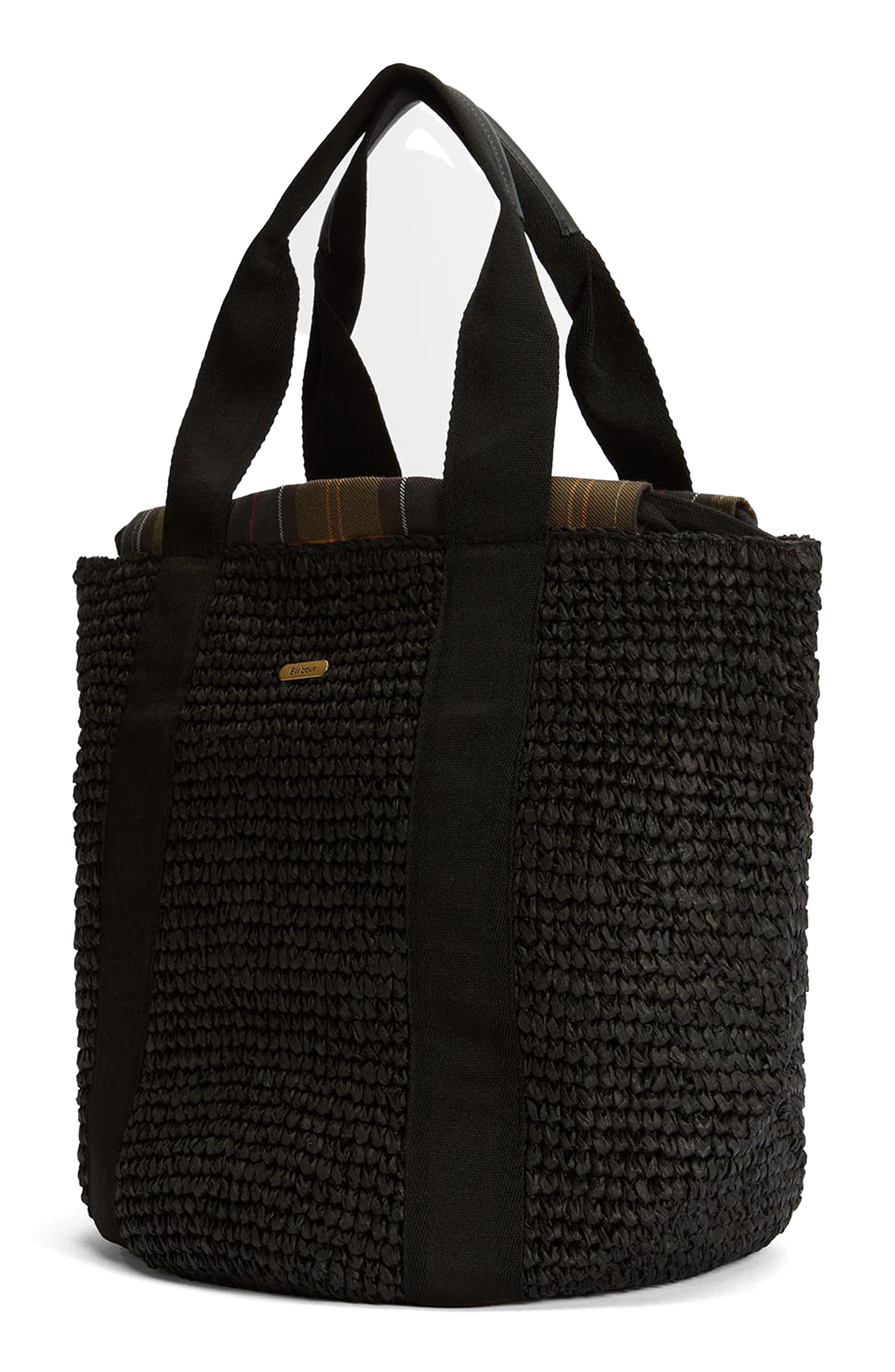 Barbour Lily Beach Raffia Tote, Alternate, color, 