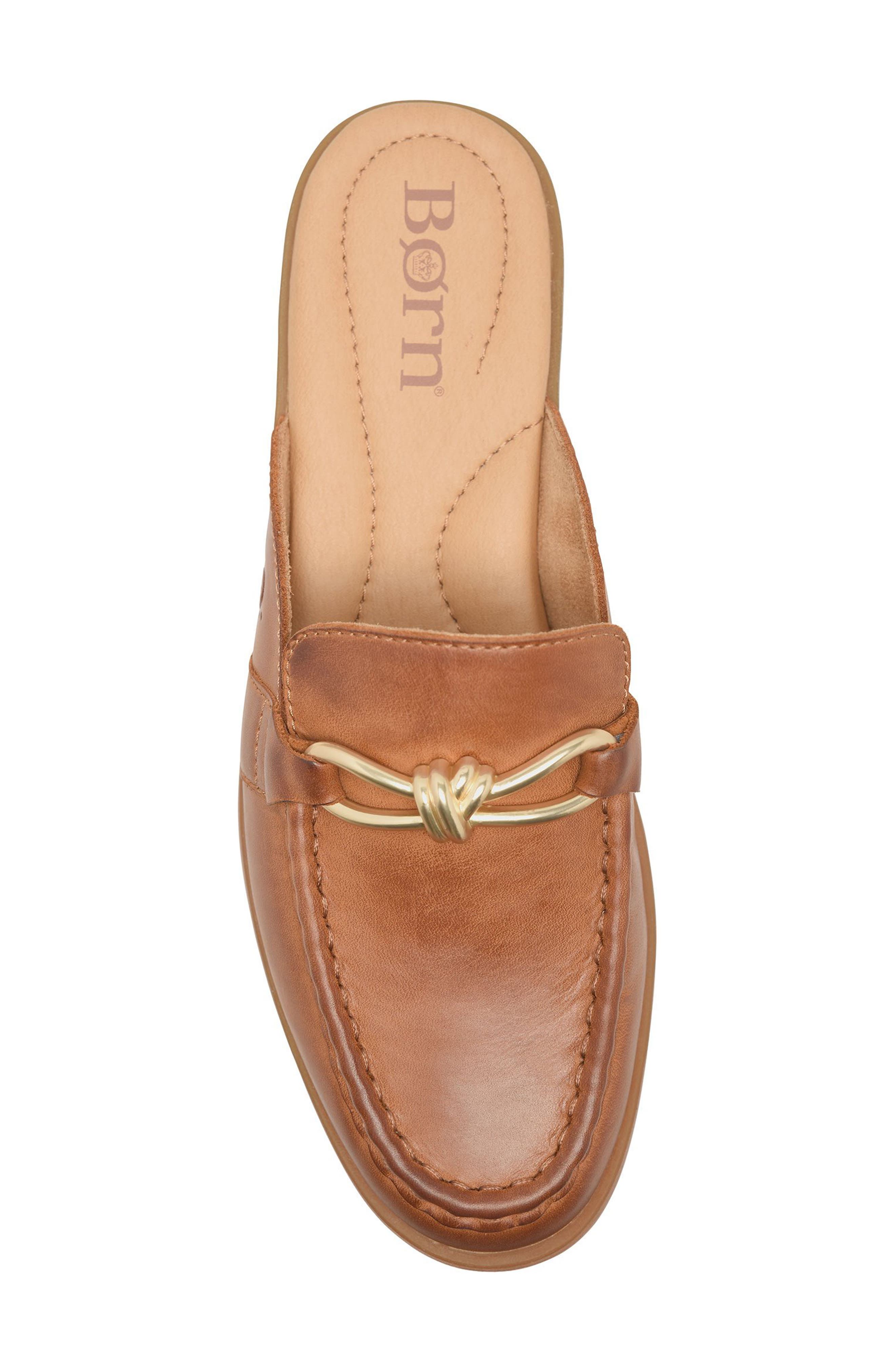 Claire Bit Mule, Alternate, color, BROWN LEATHER