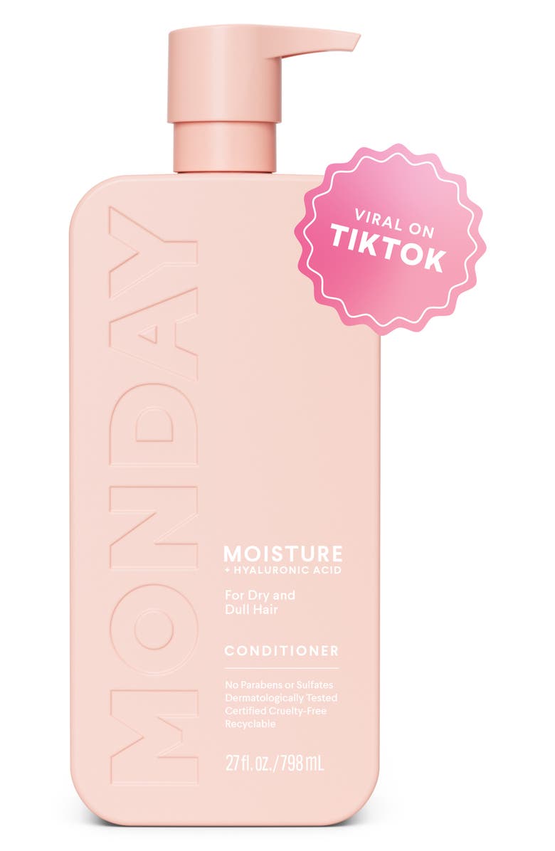 MONDAY HAIRCARE Moisture Conditioner - 27 oz., Alternate, color, Pink