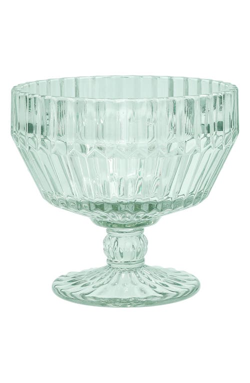 Fortessa Archie Set Of 6 Footed Dessert Bowls In Green