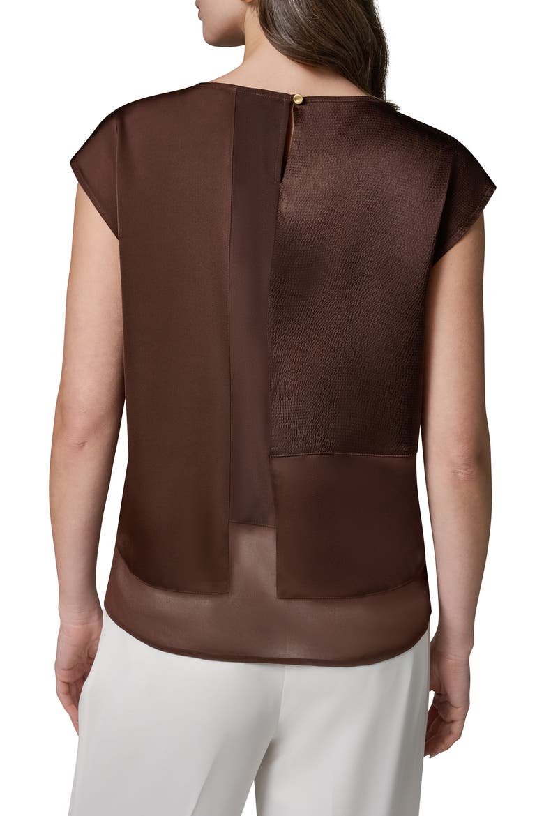 Mixed Media Top, Alternate, color, CANYON
