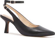 FRANKIE4 Gigi Slingback Pointed Toe Pump
