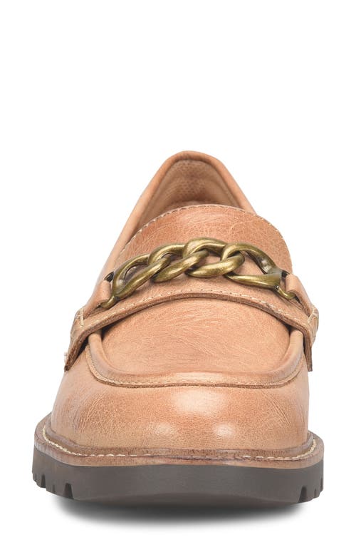 Comfortiva Linz Lug Sole Loafer In Tan