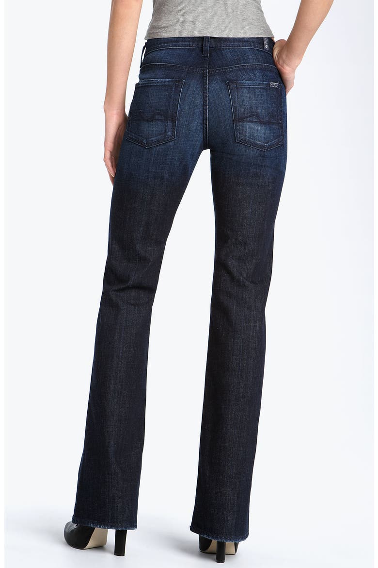 7 For All Mankind® Mid Rise Bootcut Stretch Jeans, Alternate, color, LOS ANGELES DARK