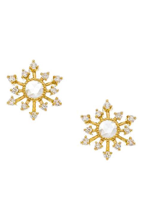 Leena Diamond Stud Earrings