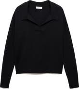 MANGO TEEN Johnny Collar Sweater