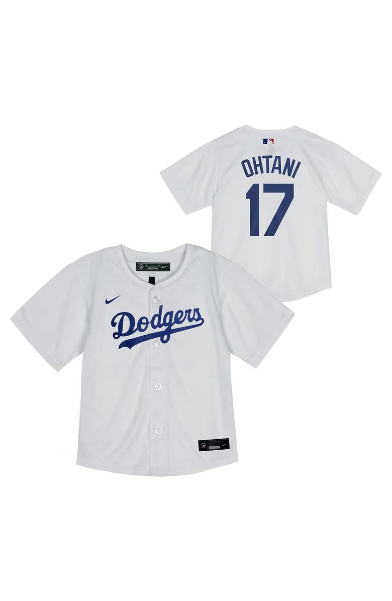 Nike Infant Nike Shohei Ohtani White Los Angeles Dodgers Home Game Jersey, Main, color,