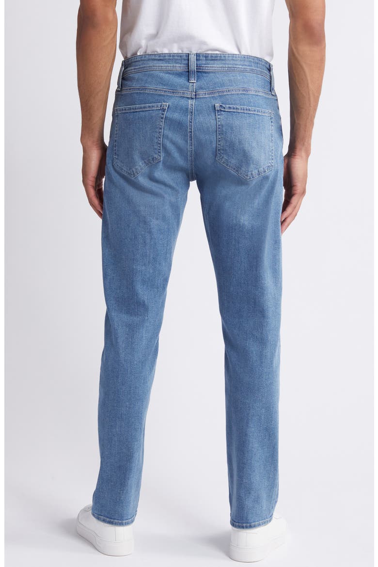 Straight Leg Jeans, Alternate, color, LIGHT WASH DENIM